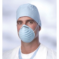 Surgical Cone-Style Face Mask with Headband,Blue - CS (300 EA)