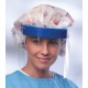 3/4 Length Disposable Face Shields with Foam Top - CS (96 EA)