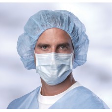 Standard Latex-Free Procedure Face Masks with Earloops,Blue - CS (300 EA)
