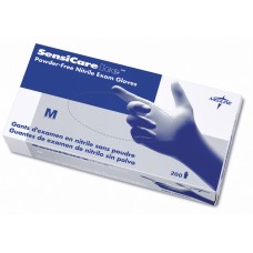 SensiCare Ice Non-Sterile Powder-Free Latex-Free Nitrile Exam Glo,Blue,Small - CS (2000 EA)