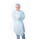 Polyethylene Thumb Loop Style Isolation Gowns,Blue,Regular/Large - CS (75 EA)