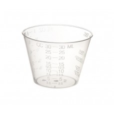 Non-Sterile Graduated Plastic Medicine Cups - PAK (100 EA)
