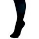 CURAD Knee Length Compression Hosiery 15-20mmHg,Black,B