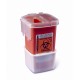 Phlebotomy Sharps Containers,Red,5.000