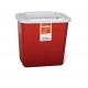 Biohazard Multipurpose Sharps Containers,Red - CS (20 EA)