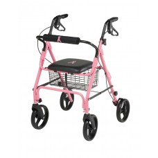 Rollators with 8" Wheels,Pink