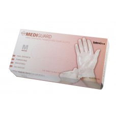 MediGuard Vinyl Synthetic Exam Gloves,Medium - BX (100 EA)