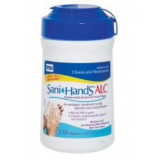 SANI-HANDS Antimicrobial Alcohol Gel Hand Wipes,Not Applicable