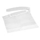Waterproof Plastic Bibs,White - CS (500 EA)