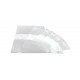 Plastic Zip Closure Bags with White Write-On Block,Clear - CS (1000 EA)