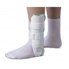 Air and Foam Stirrup Ankle Splints,White,Universal
