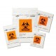 Zip-Style Biohazard Specimen Bags,Clear - CS (1000 EA)