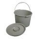 Commode Bucket with Lid &Handle - CS (6 EA)