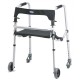 Walker Junior to Adult walker comes with 5" wheels 300 lb. weight capacity.