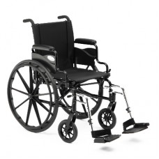 Wheelchair 20" x 16" with Fixed Height Space-Saver Desk Length Arms
