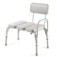 Transfer Bench Padded comes with a backrest and offers a 300lbs weight capacity.