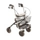 Four-Wheel Rollator with Hand Brakes - No Backrest