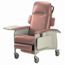 Clinical three position rosewood recliner