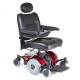 Wheelchair Candy Red M41 featuring a 20"W x 18"D Semi-Recline Office Style Seat.