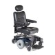 Wheelchair Deep Blue Pearl M51 featuring a 16"W x 16"D Captain's Seat.