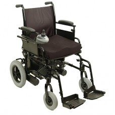 Rear-wheel drive, foldable, affordable power chair.