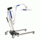 Battery powered full body patient lift with a 600 lb weight capacity and low base height