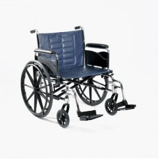 Wheelchair 24" x 18" with Full Length Fixed Height Conventional Arms