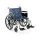 Wheelchair 20" x 18" with Full Length Fixed Height Conventional Arms