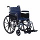 Wheelchair 20" x 16" with Removable Fixed Height Full Length Arms