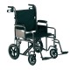 The Heavy-Duty Transport Chair is designed for individuals requiring a transport chair that can support a weight up to 400 lbs.