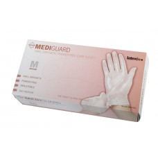 MediGuard Vinyl Synthetic Exam Gloves,Medium - CS (1000 EA)