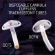 TRACH TUBE #6 CUFFLESS W/DISP CANNULA 1/BX PBNN